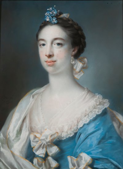 Porträt von Mary Blackbourne, 1759 von Francis Cotes